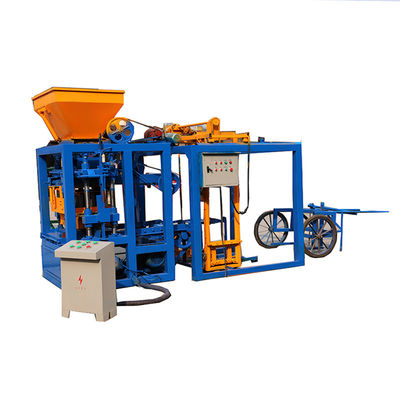 品質  QT4-24B Concrete Lego Semi Automatic Block Machine Manufacturing Machine 工場