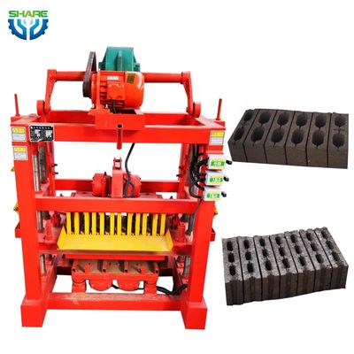 品質  Factory Automatic Concrete Block Making Machine Brick Making Machinery 工場