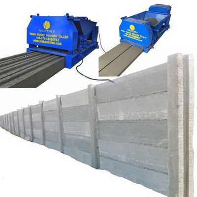 品質  Concrete Wall Fence Machine Concrete Farm Wall Panel Making Machinery With Panel And H Column Machine Wall Making Machine 工場