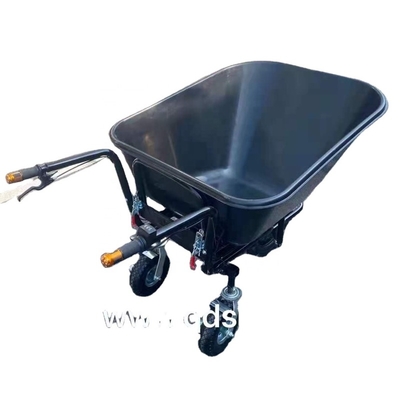 Metal Power Electric Wheelbarrows 200kg 24V/12A EWB7809 Electric Wheelbarrow Color Tray &amp;logo CHINA Factory